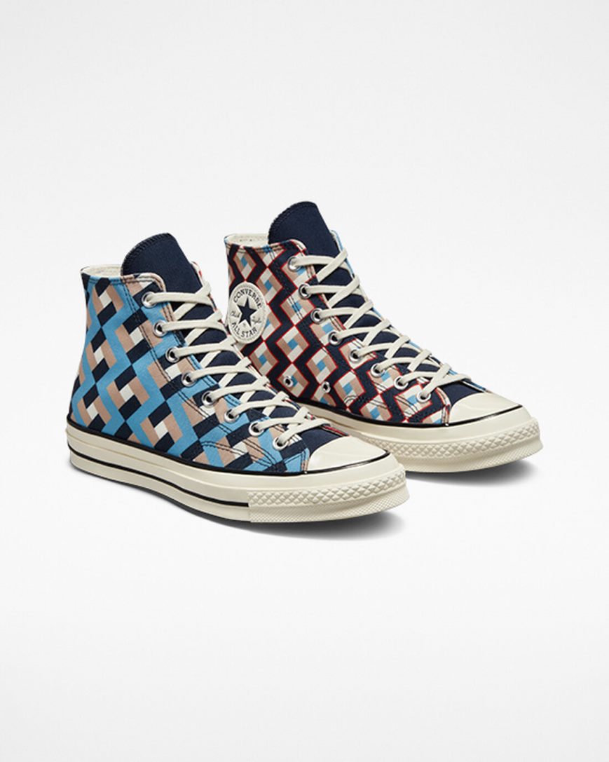 Tenisky Vysoke Converse Chuck 70 Twisted Classics Damske Obsidian Modre | SK IDNGJ7